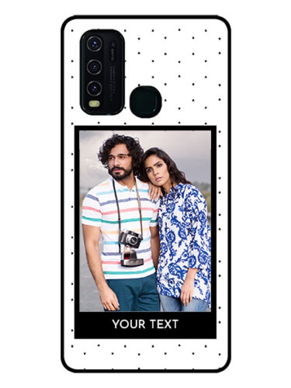 Custom Vivo Y30 Photo Printing on Glass Case  - Premium Design