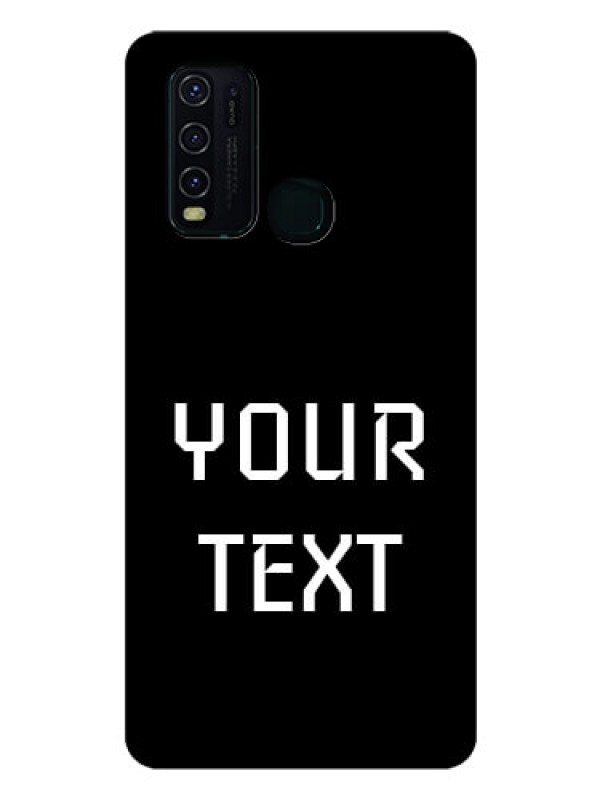 Custom Vivo Y30 Your Name on Glass Phone Case