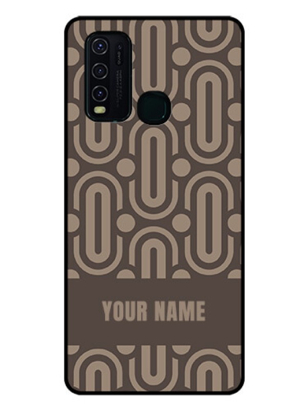 Custom Vivo Y30 Custom Glass Phone Case - Captivating Zero Pattern Design