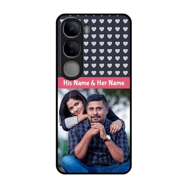 Vivo Y300 5G Custom Glass Phone CaseLove Symbols Design