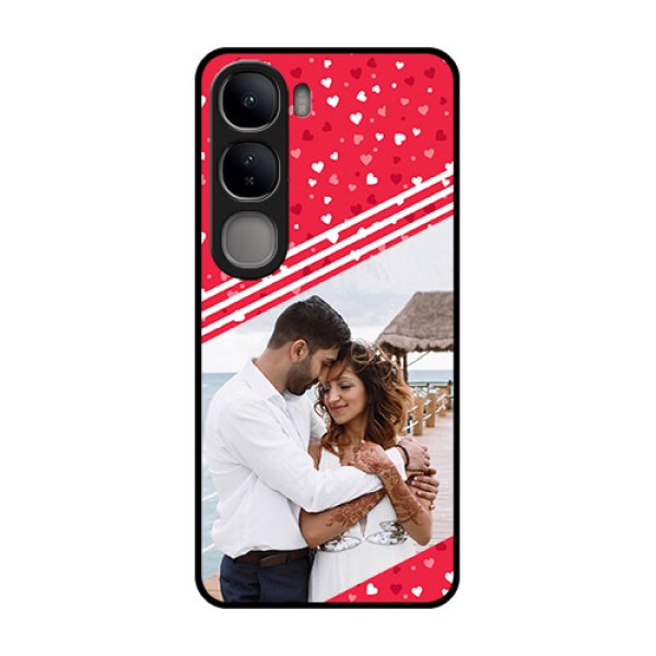 Vivo Y300 5G Custom Glass Phone CaseValentines Gift Design