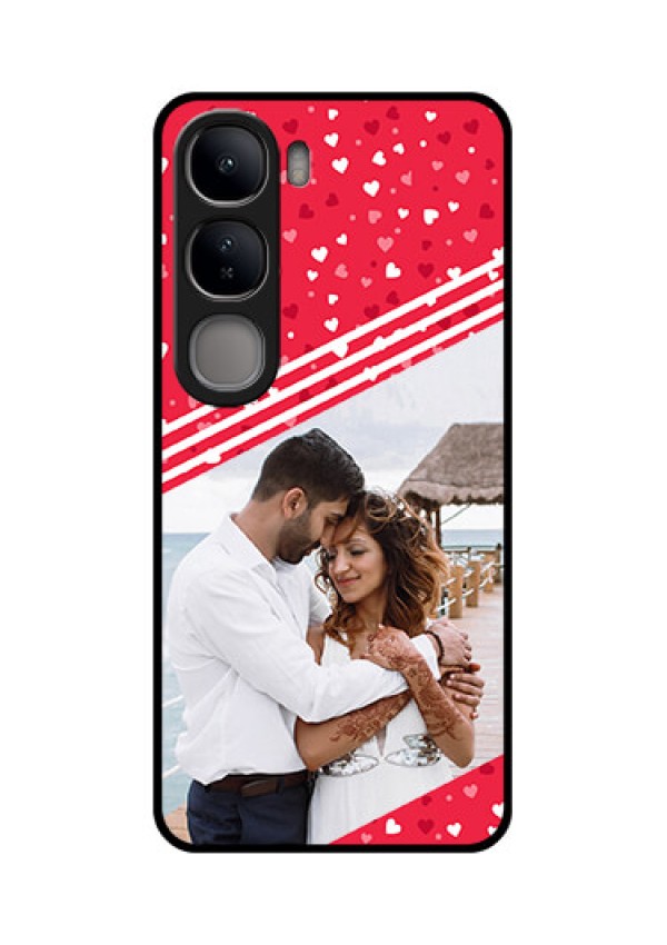 Vivo Y300 5G Custom Glass Phone CaseValentines Gift Design