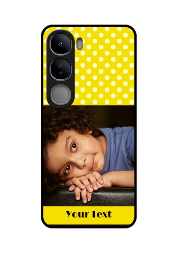 Vivo Y300 5G Custom Glass Phone CaseBright Yellow Case Design