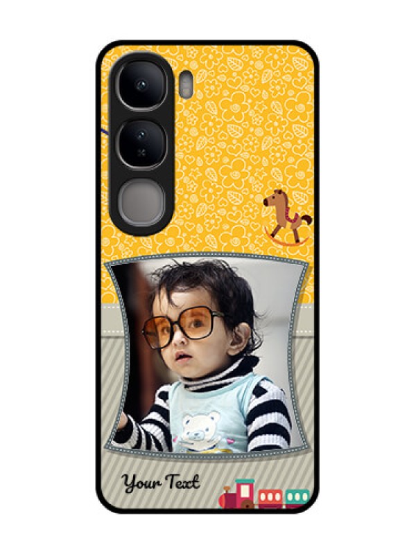 Custom Vivo Y300 5G Custom Glass Phone CaseBaby Picture Upload Design