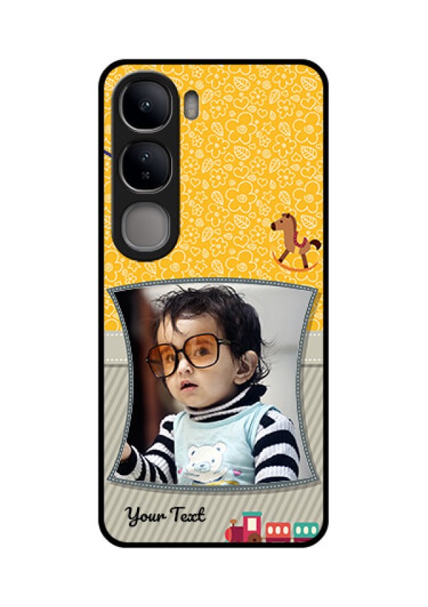 Vivo Y300 5G Custom Glass Phone CaseBaby Picture Upload Design