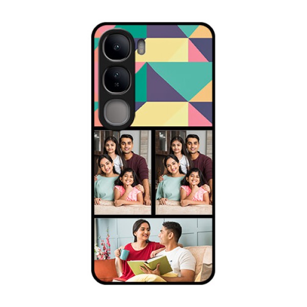 Vivo Y300 5G Custom Glass Phone CaseBulk Pic Upload Design
