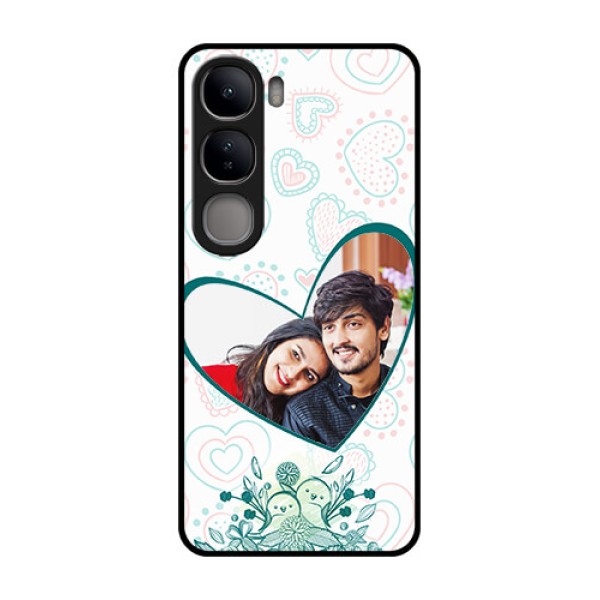 Vivo Y300 5G Custom Glass Phone CasePremium Couple Design