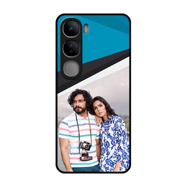 Vivo Y300 5G Custom Glass Phone CaseSimple Pattern Photo Upload Design Vivo Y300 5G Custom Glass Phone CaseSimple Pattern Photo Upload Design
