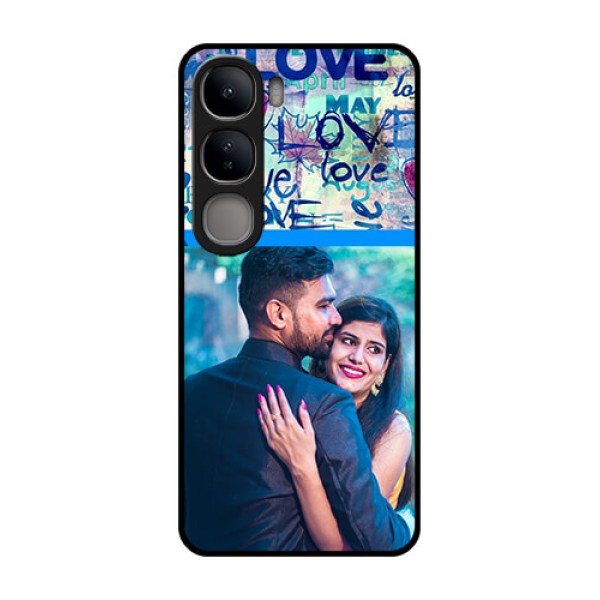Vivo Y300 5G Custom Glass Phone CaseColorful Love Design