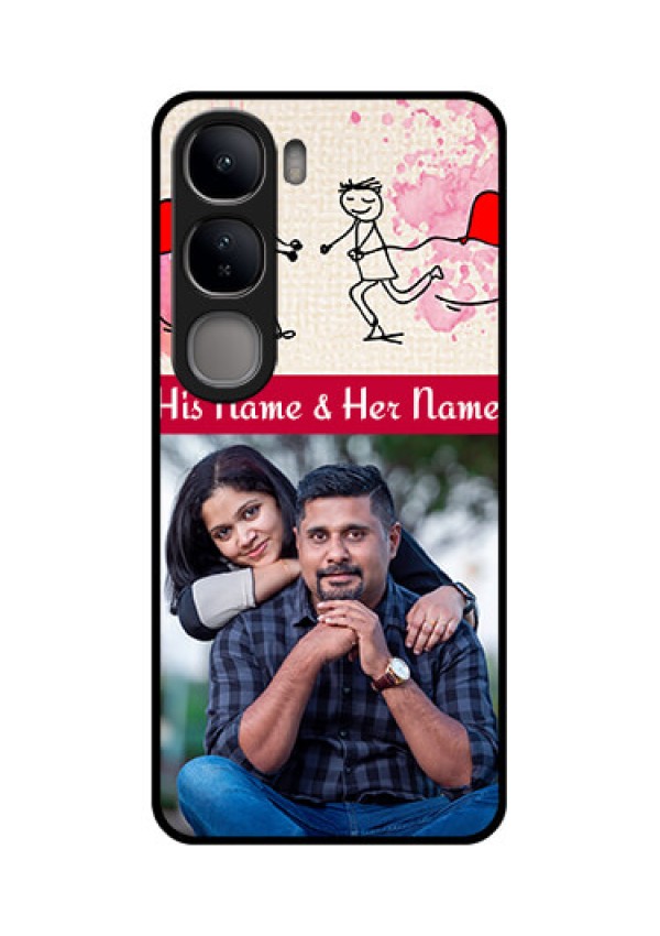Vivo Y300 5G Custom Glass Phone CaseYou And Me Case Design