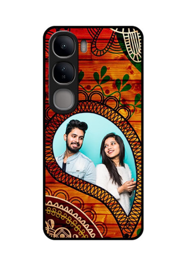 Vivo Y300 5G Custom Glass Phone CaseAbstract Colorful Design