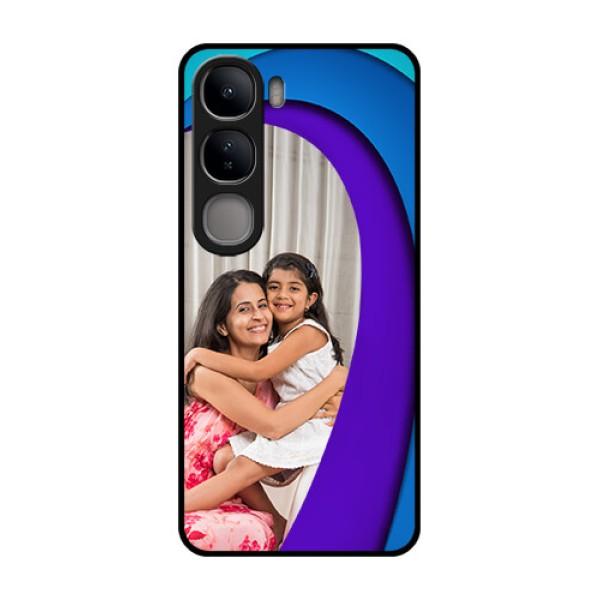 Vivo Y300 5G Custom Glass Phone CaseSimple Pattern Design