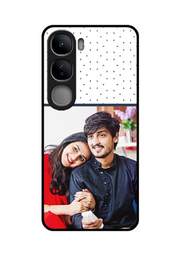Vivo Y300 5G Custom Glass Phone CasePremium Dot Design