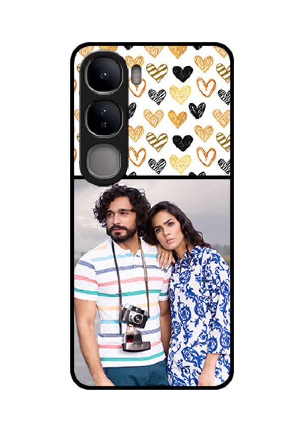 Vivo Y300 5G Custom Glass Phone CaseLove Symbol Design