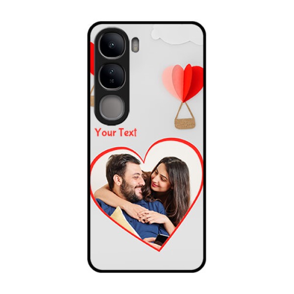 Vivo Y300 5G Custom Glass Phone CaseParachute Love Design