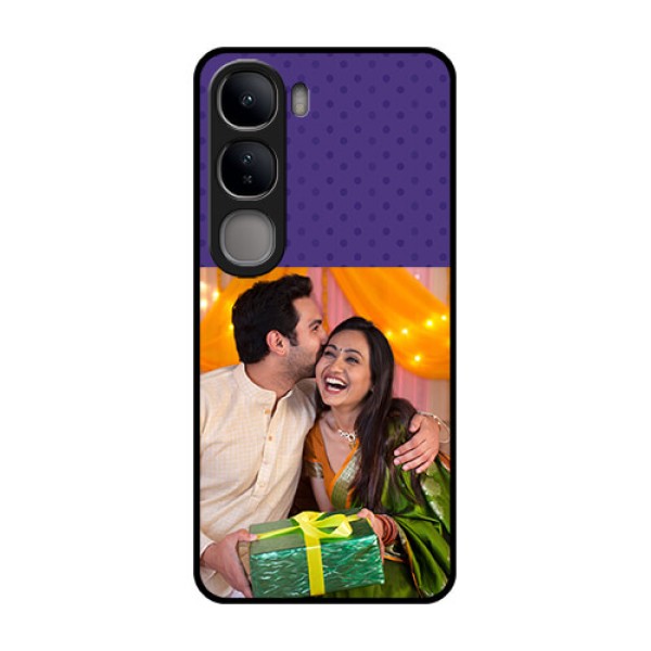 Vivo Y300 5G Custom Glass Phone CaseViolet Colored Pattern Design Vivo Y300 5G Custom Glass Phone CaseViolet Colored Pattern Design