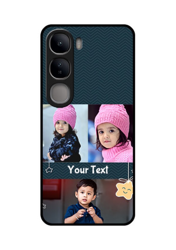 Vivo Y300 5G Custom Glass Phone CaseHanging Stars Design