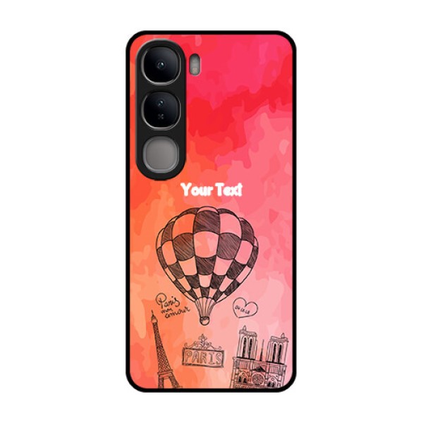 Vivo Y300 5G Custom Glass Phone CaseParis Theme Design