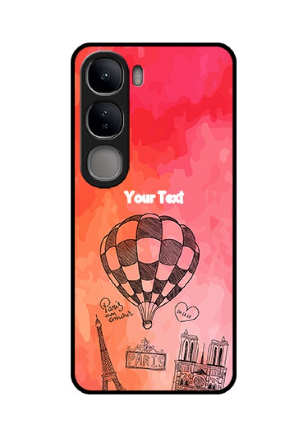 Vivo Y300 5G Custom Glass Phone CaseParis Theme Design