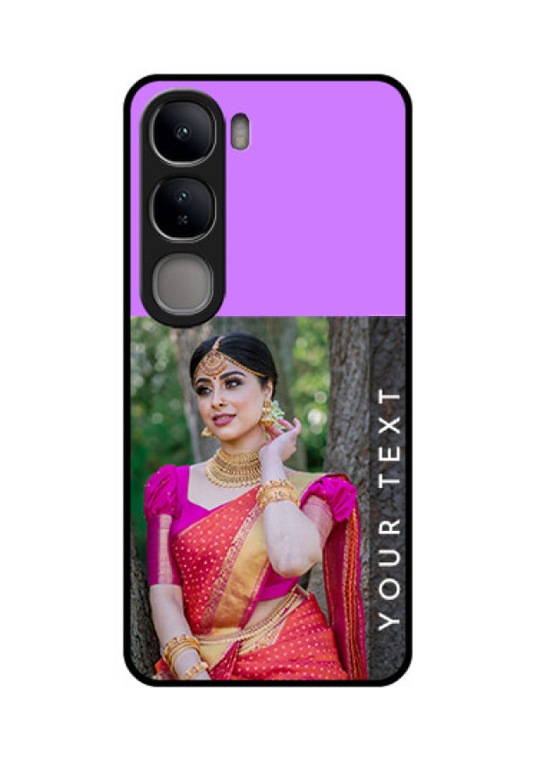 Vivo Y300 5G Custom Glass Phone CaseBirthday Icons Design