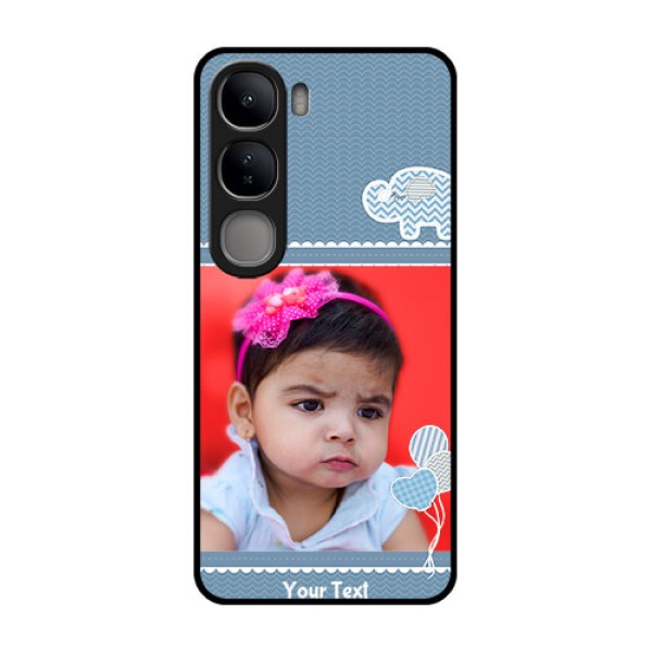 Vivo Y300 5G Custom Glass Phone CaseWith Kids Pattern Design