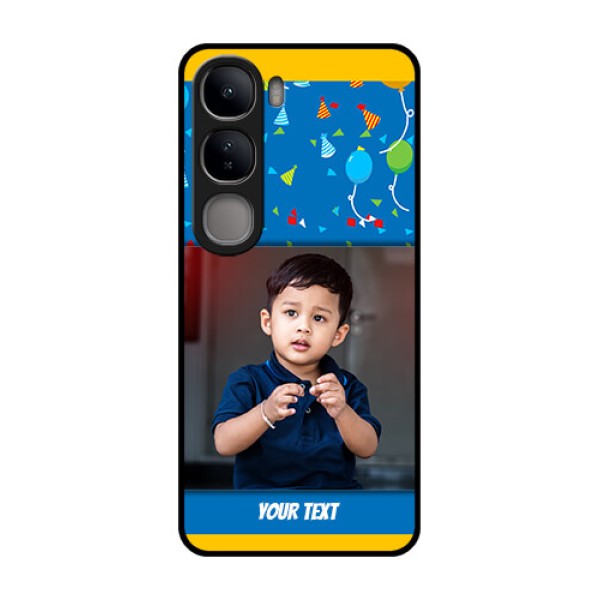 Vivo Y300 5G Custom Glass Phone CaseBirthday Wishes Design