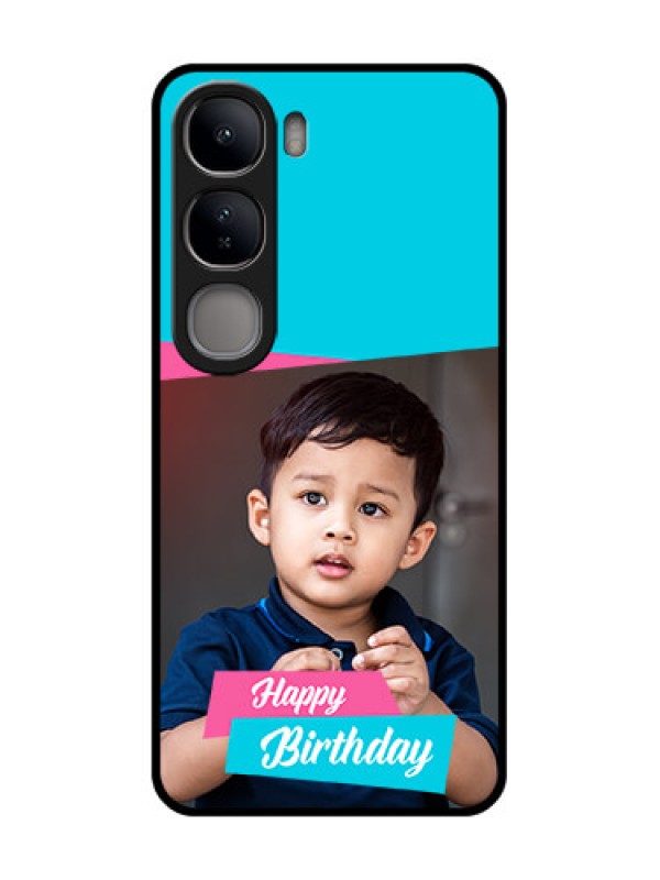 Custom Vivo Y300 5G Custom Glass Phone CaseImage Holder With 2 Color Design