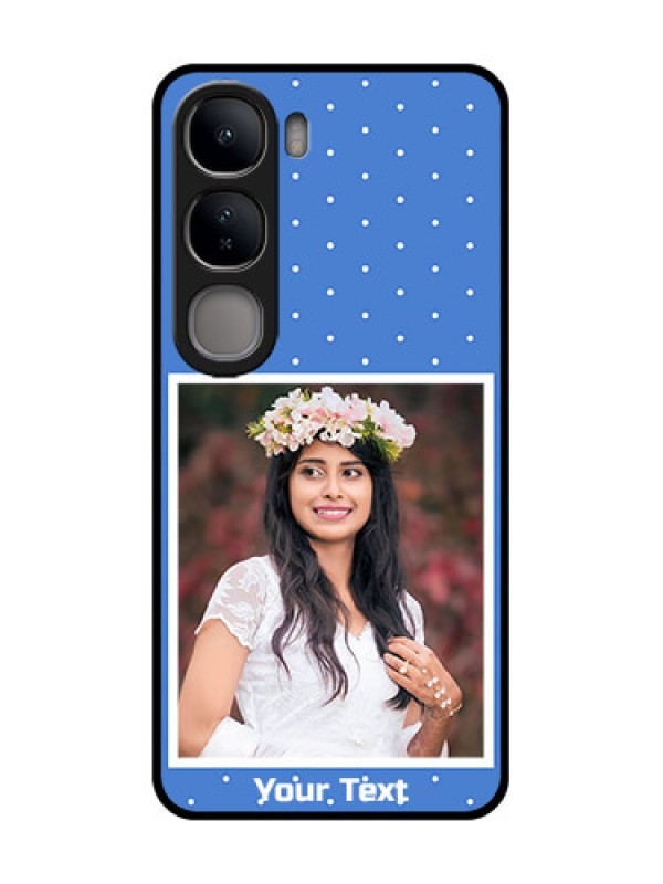 Custom Vivo Y300 5G Custom Glass Phone CasePolka Dots Design