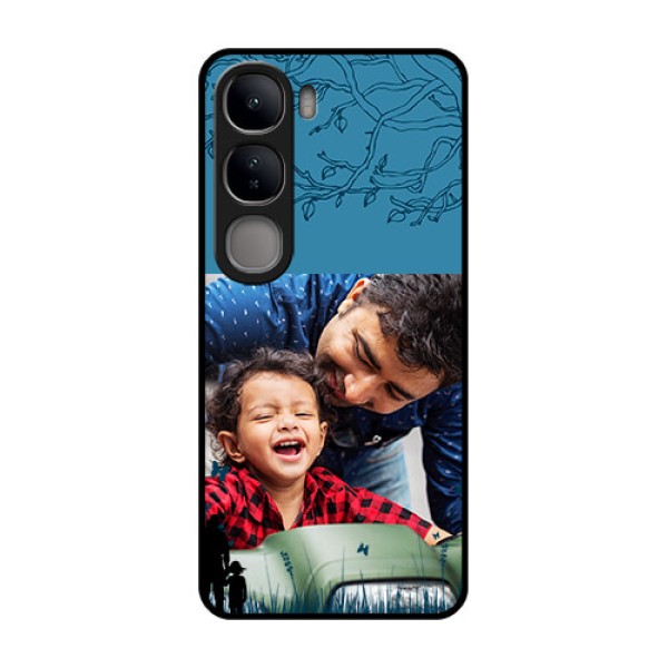 Vivo Y300 5G Custom Glass Phone CaseBest Dad Design