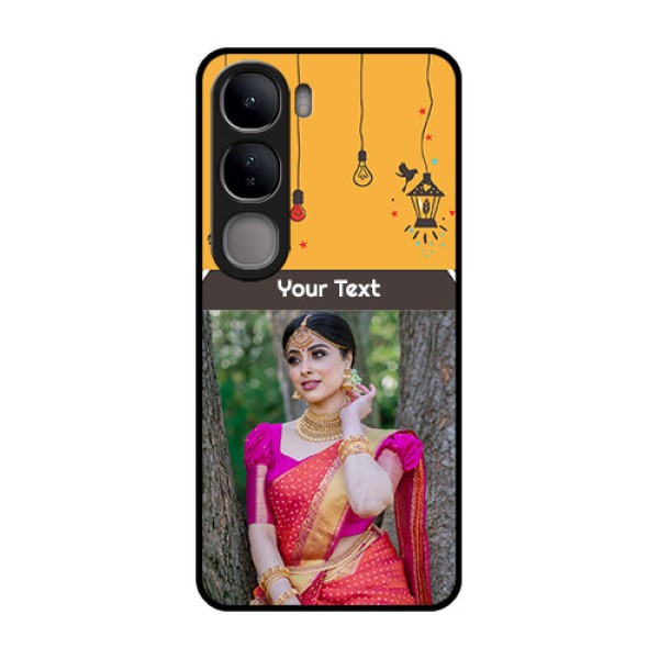 Vivo Y300 5G Custom Glass Phone CaseWith Family Picture And Icons Vivo Y300 5G Custom Glass Phone CaseWith Family Picture And Icons