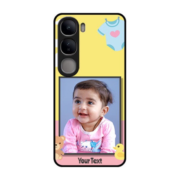 Vivo Y300 5G Custom Glass Phone CaseKids 2 Color Design