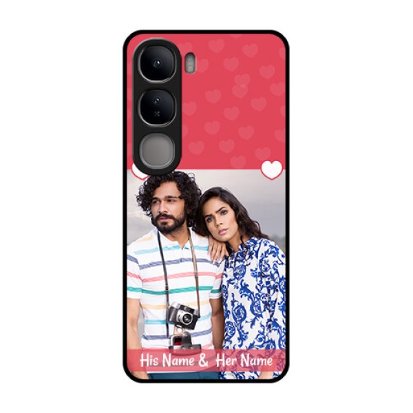 Vivo Y300 5G Custom Glass Phone CaseSimple Love Design