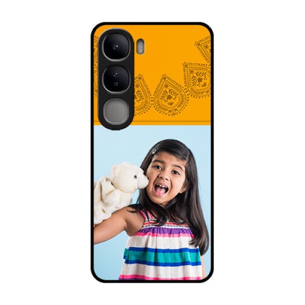 Vivo Y300 5G Custom Glass Phone CasePhoto Wedding Design