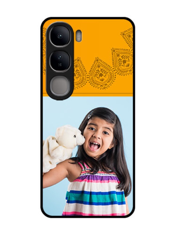 Custom Vivo Y300 5G Custom Glass Phone CasePhoto Wedding Design