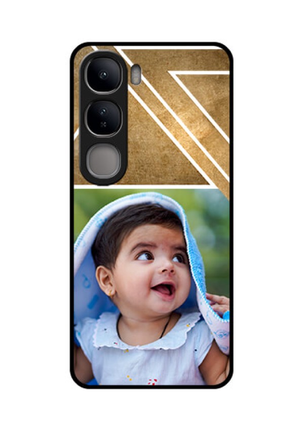 Vivo Y300 5G Custom Glass Phone CaseGradient Abstract Texture Design