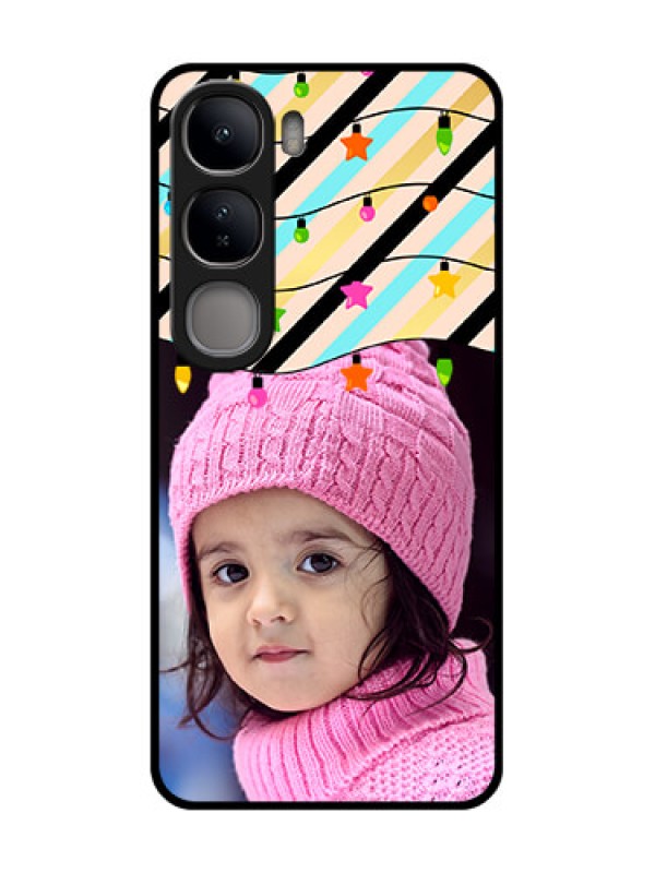 Custom Vivo Y300 5G Custom Glass Phone CaseLights Hanging Design