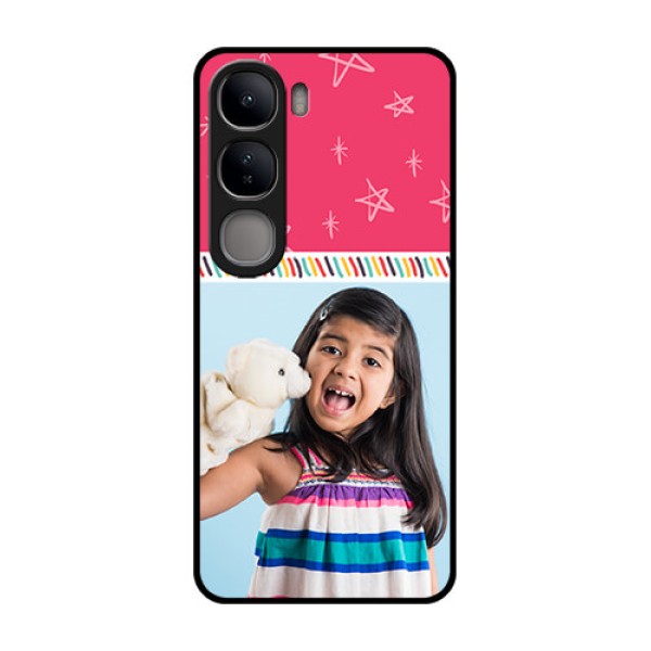 Vivo Y300 5G Custom Glass Phone CaseLine Art Design