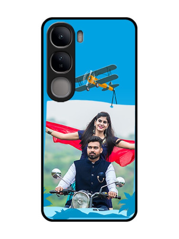 Custom Vivo Y300 5G Custom Glass Phone CaseTraveller Design