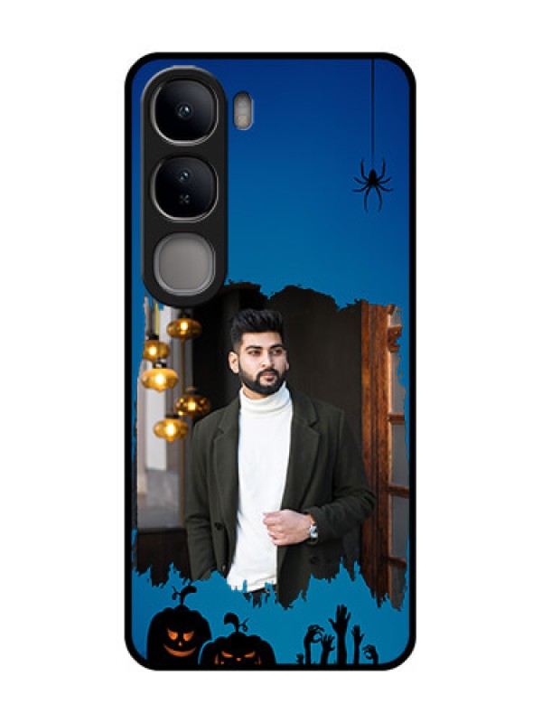 Custom Vivo Y300 5G Custom Glass Phone CaseWith Pro Halloween Design