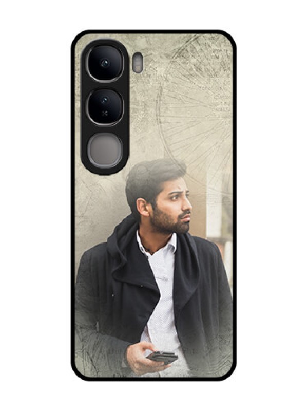 Custom Vivo Y300 5G Custom Glass Phone CaseWith Vintage Design