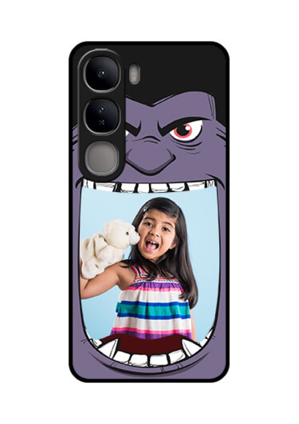 Vivo Y300 5G Custom Glass Phone CaseAngry Monster Design