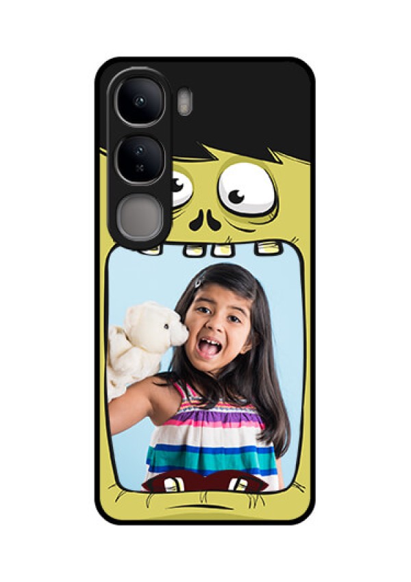 Vivo Y300 5G Custom Glass Phone CaseCartoon Monster Back Case Design