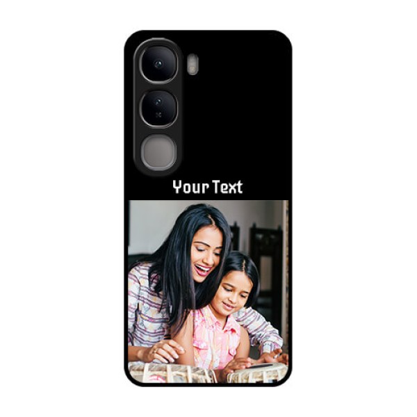 Vivo Y300 5G Custom Glass Phone CasePhoto With Name Design