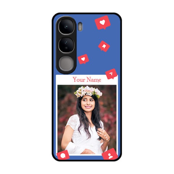 Vivo Y300 5G Custom Glass Phone CaseLike Share And Comment Design Vivo Y300 5G Custom Glass Phone CaseLike Share And Comment Design
