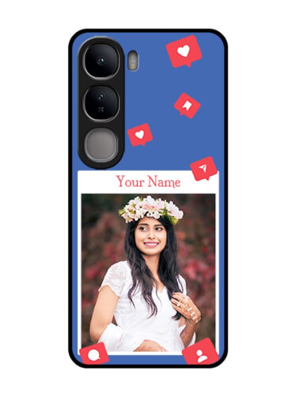 Custom Vivo Y300 5G Custom Glass Phone CaseLike Share And Comment Design