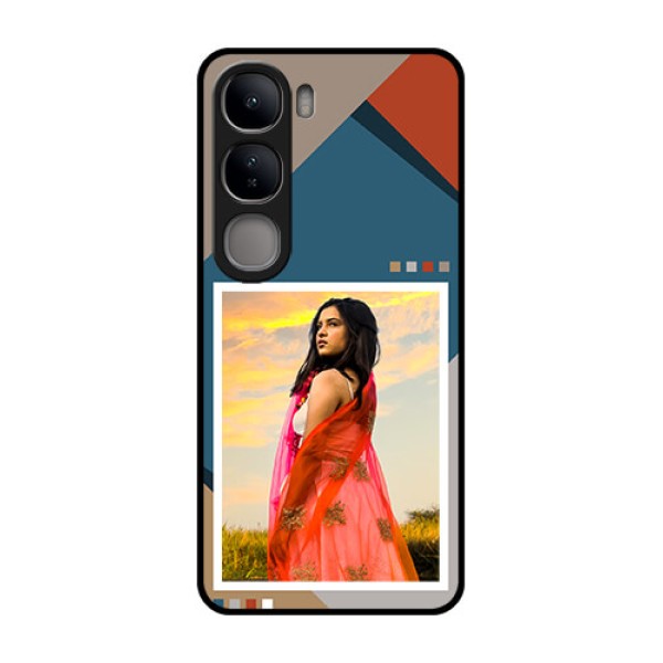 Vivo Y300 5G Custom Glass Phone CaseRetro Color Pallet Design Vivo Y300 5G Custom Glass Phone CaseRetro Color Pallet Design