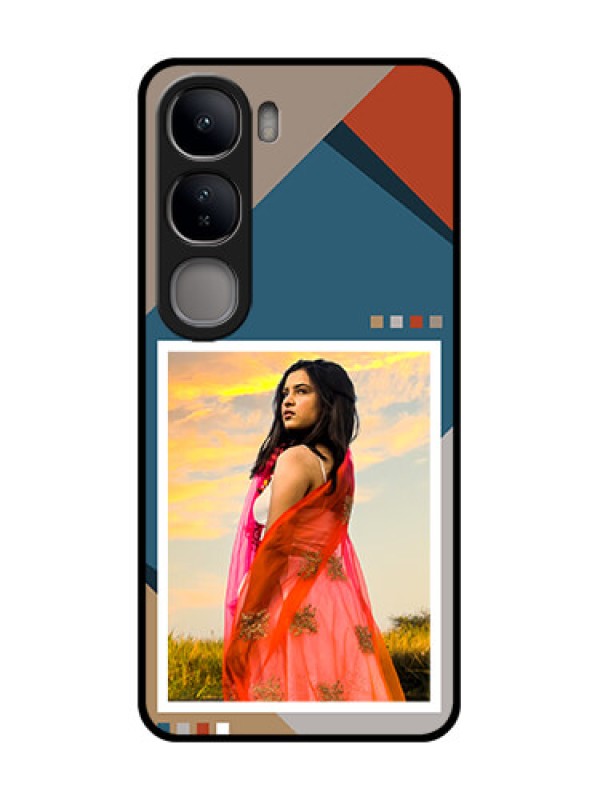 Custom Vivo Y300 5G Custom Glass Phone CaseRetro Color Pallet Design