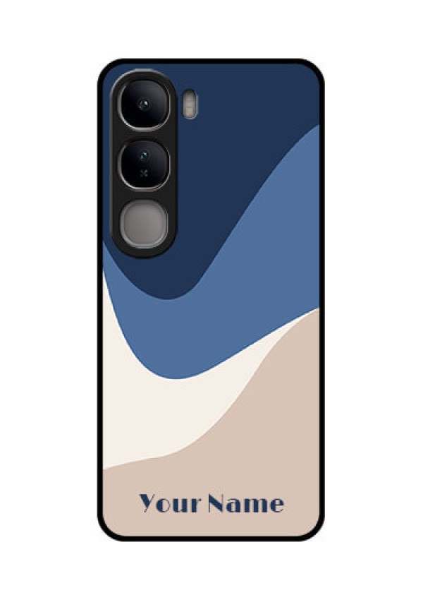 Vivo Y300 5G Custom Glass Phone CaseAbstract Drip Art Design