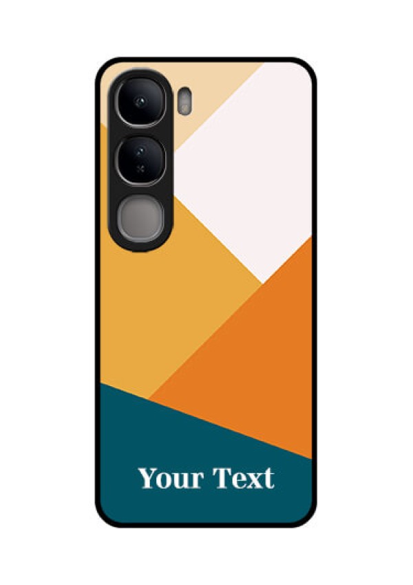 Vivo Y300 5G Custom Glass Phone CaseStacked Multi - Colour Design