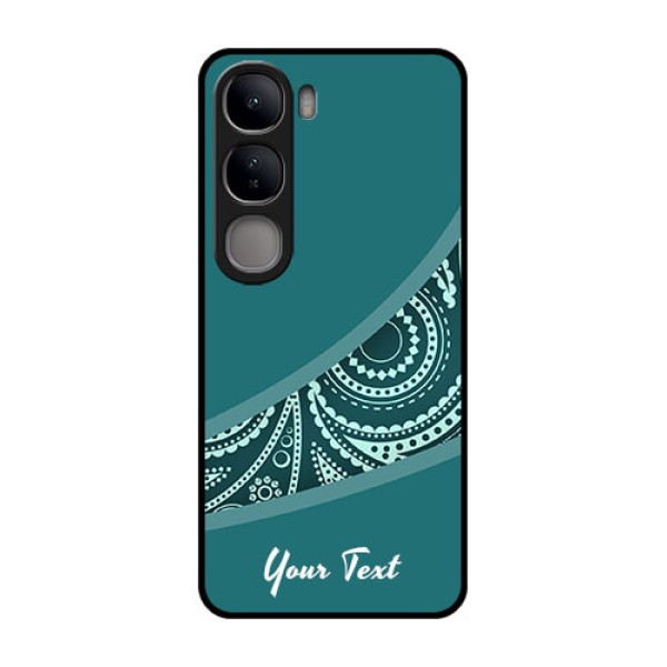 Vivo Y300 5G Custom Glass Phone CaseSemi Visible Floral Design Vivo Y300 5G Custom Glass Phone CaseSemi Visible Floral Design